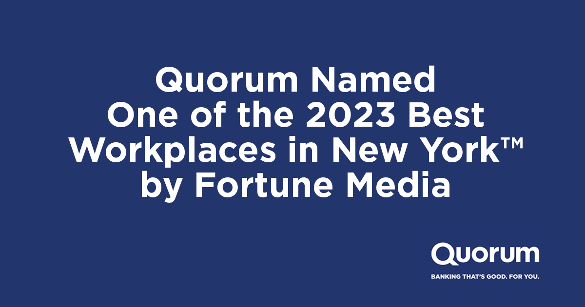 Quorum Named One of Fortune's 2023 Best Workplaces in New York -