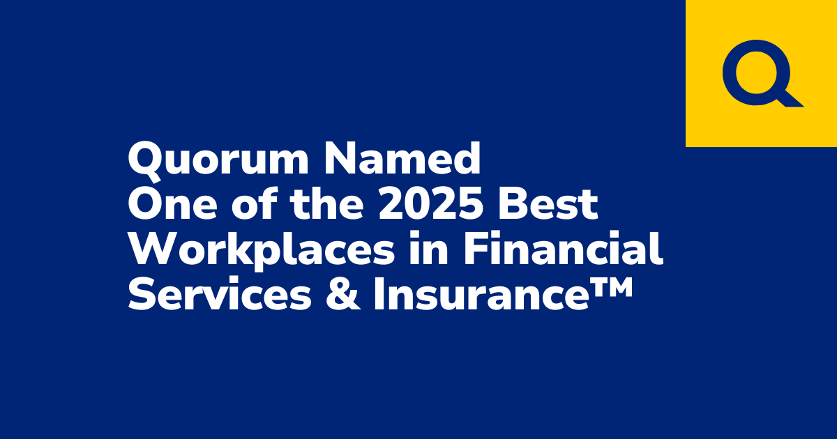 Quorum Named a 2025 Best Workplace for the Third Year!