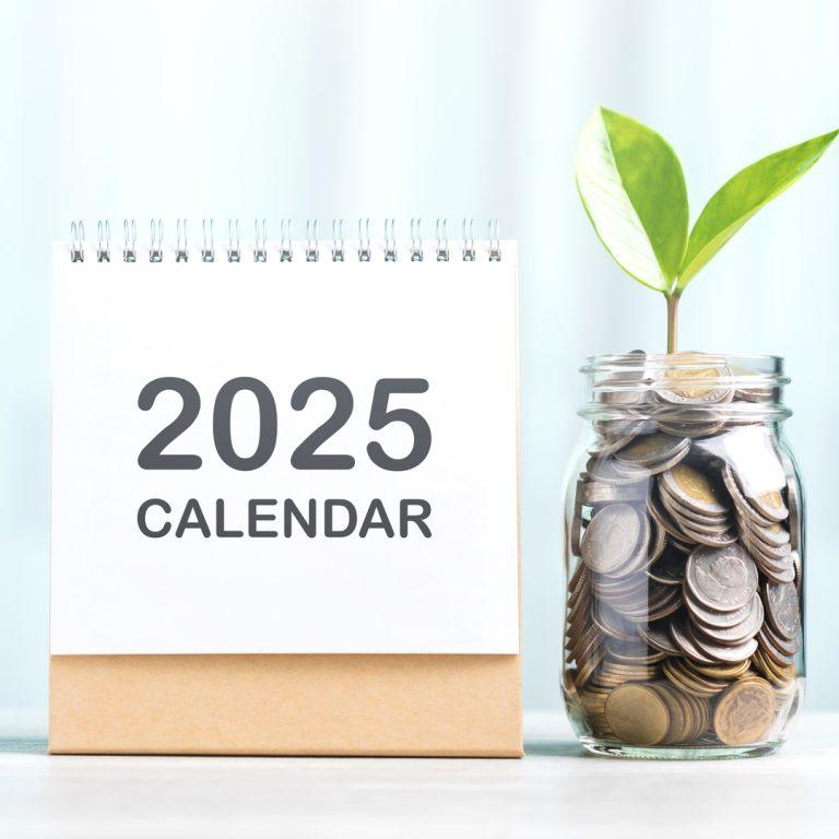 2025 Financial Calendar