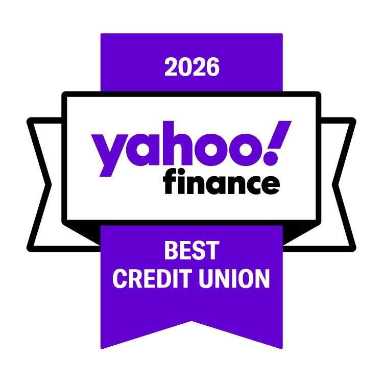 Image of 2026 yahoo finance best credit union logo rgb