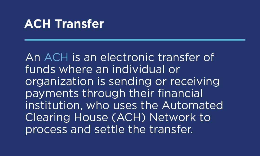 What is an ACH - Definition