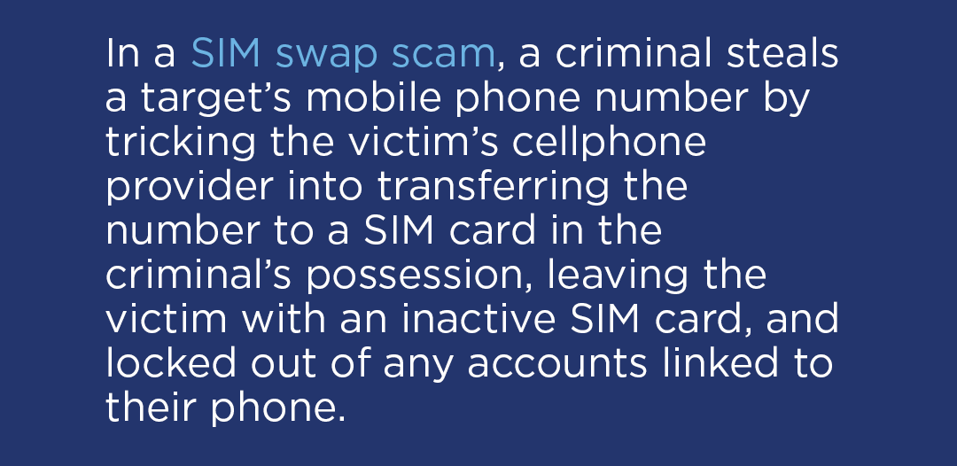 Sim Swap Definition Template Type