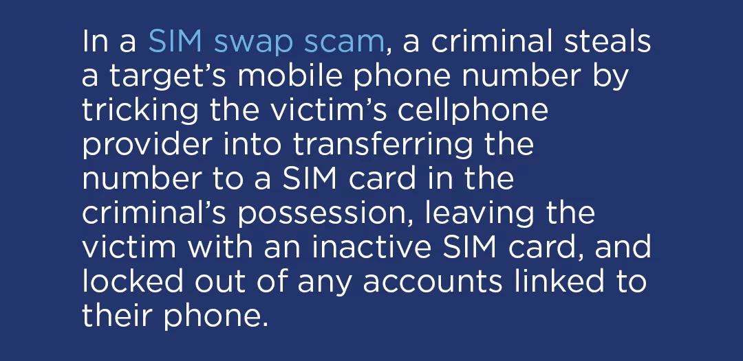 Sim Swap Definition Template Type