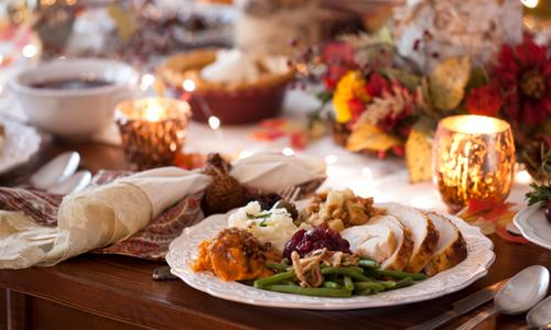 Thanksgiving Spread Learning Hub Small Template