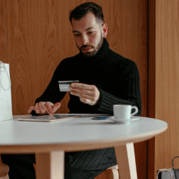 Man With Credit Card
