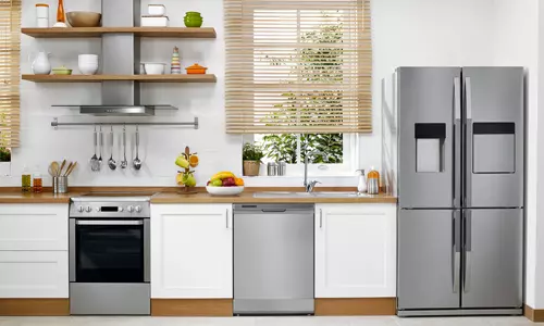 Kitchen with upgraded appliances